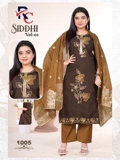 Desi kudi siddhi vol 1 three piece kurti wholesale